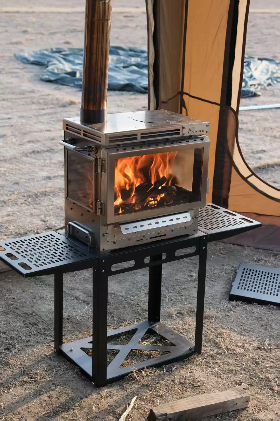 Multi-scene adaptieve statische brandende tentoven