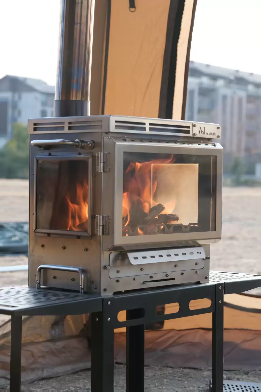 Multi-scene adaptieve statische brandende tentoven