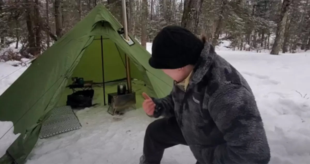 Aangepast model voor Amerikaanse outdoorbloggers