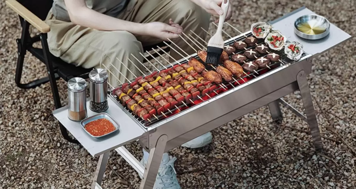 BBQ-revolutie op het Indian Family Festival - SpiceFold Carbon Grill zorgt voor een sociale rage in de buitenlucht