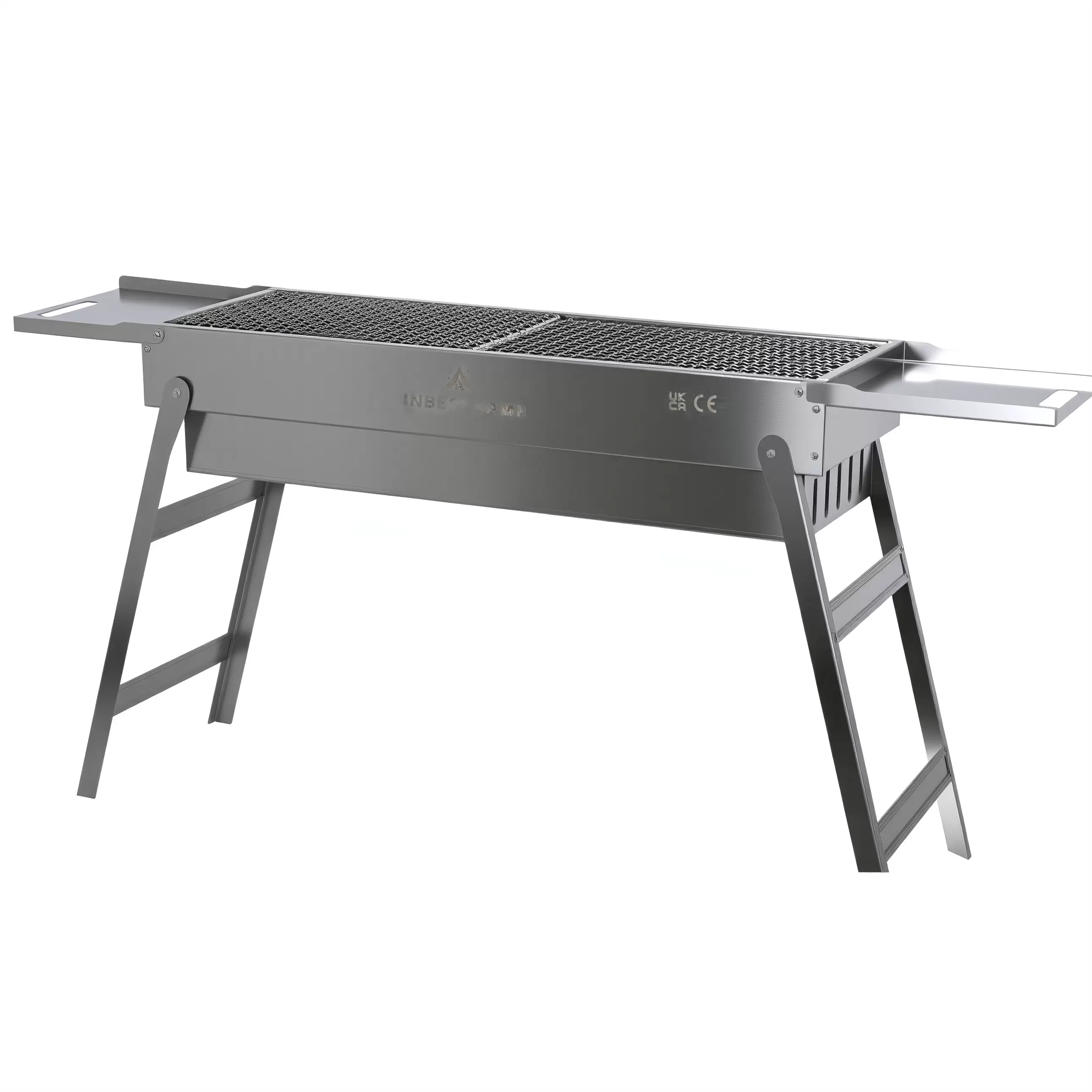 roestvrijstalen opvouwbare barbecue houtskoolgrill draagbare barbecue voor buiten roestvrijstalen opvouwbare barbecue houtskoolgrill draagbare barbecue voor buiten