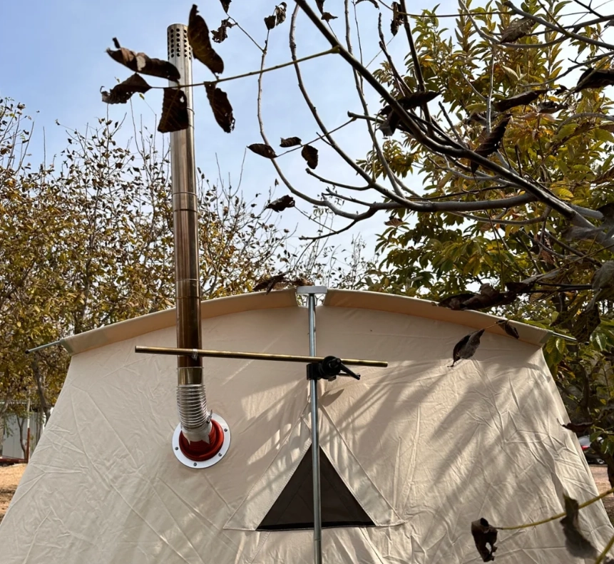 Hoe een rookkanaal op een tentkachel van canvas te installeren - Stapsgewijze handleiding 2025  