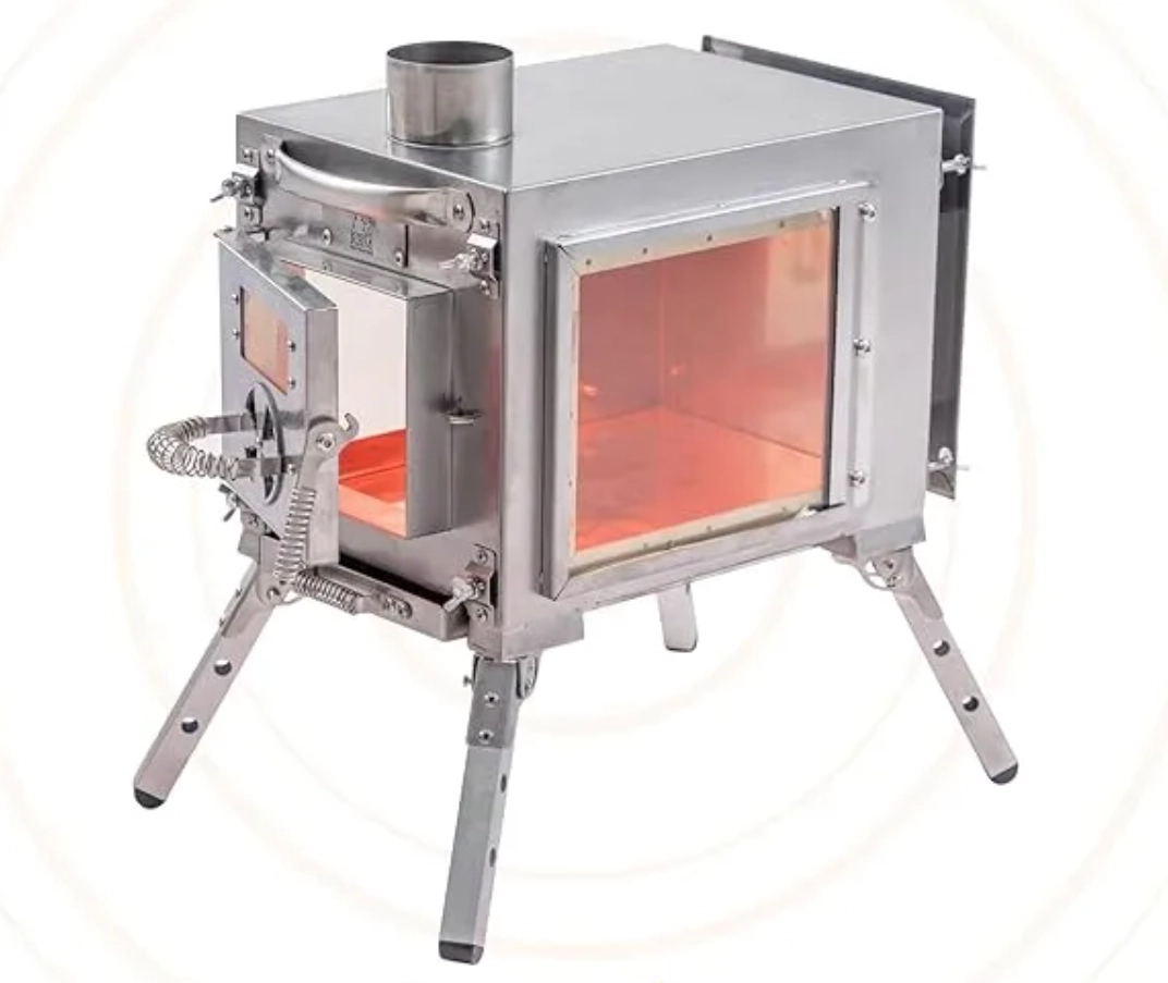 Ultralichte opvouwbare tentkachel onder de 15 lbs