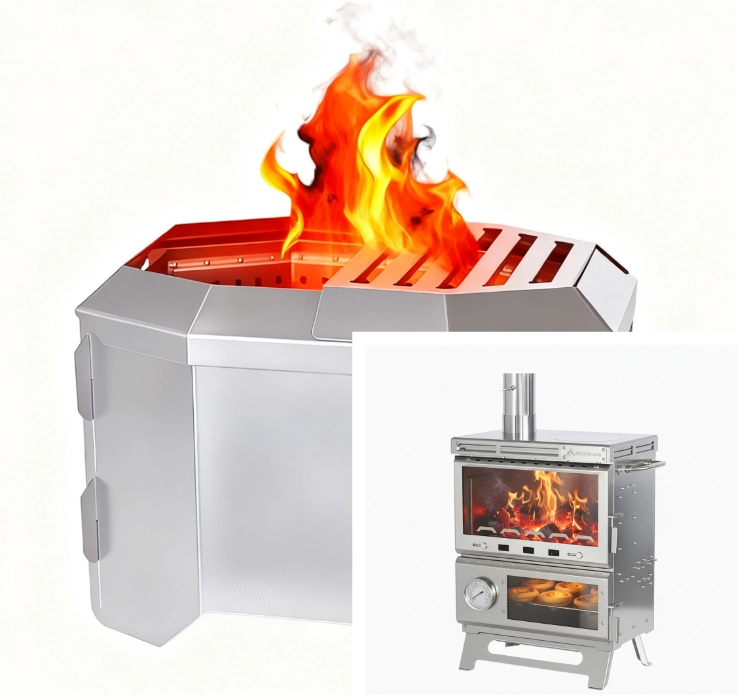 Tentkachel vs. vuurkorf: welke levert meer BTU's?