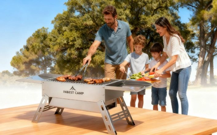 Hoe u de beste ODM-kampeergrillfabrikant in China kiest: gecertificeerde ontwerpen, patentbescherming en wereldwijde opslag door INBESTCAMP
