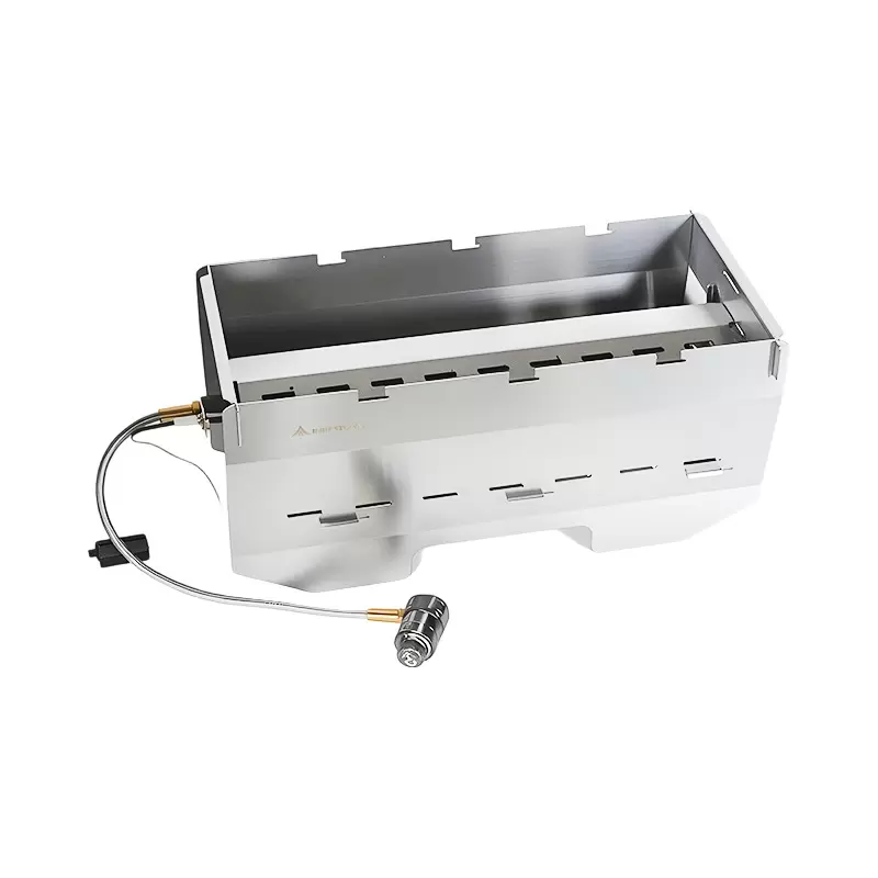 Compacte kampeergrill