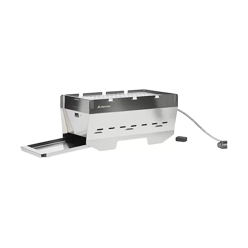 Compacte kampeergrill