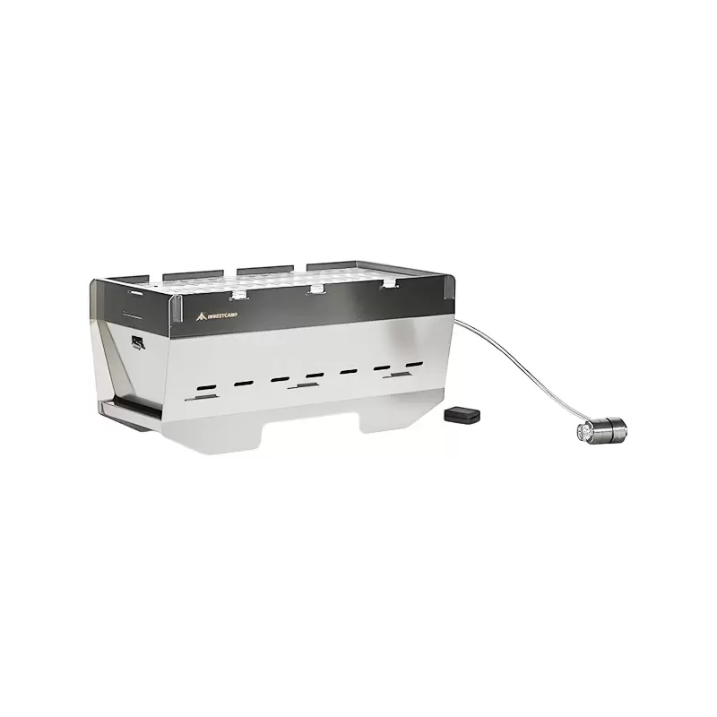 Compacte kampeergrill
