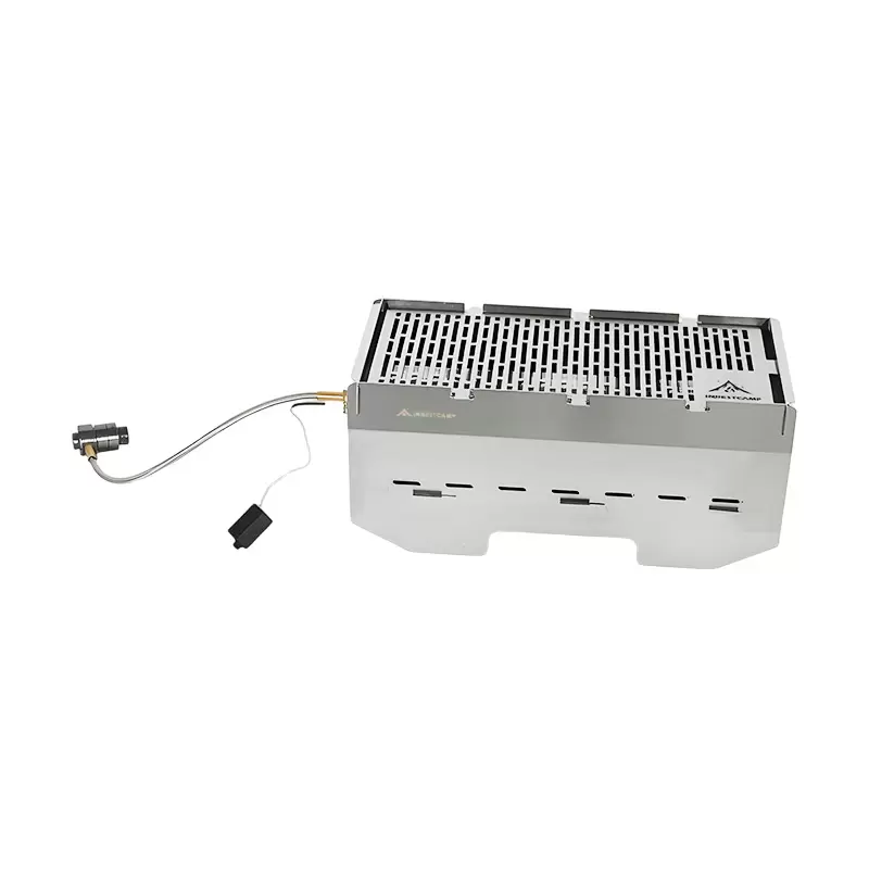 Compacte kampeergrill