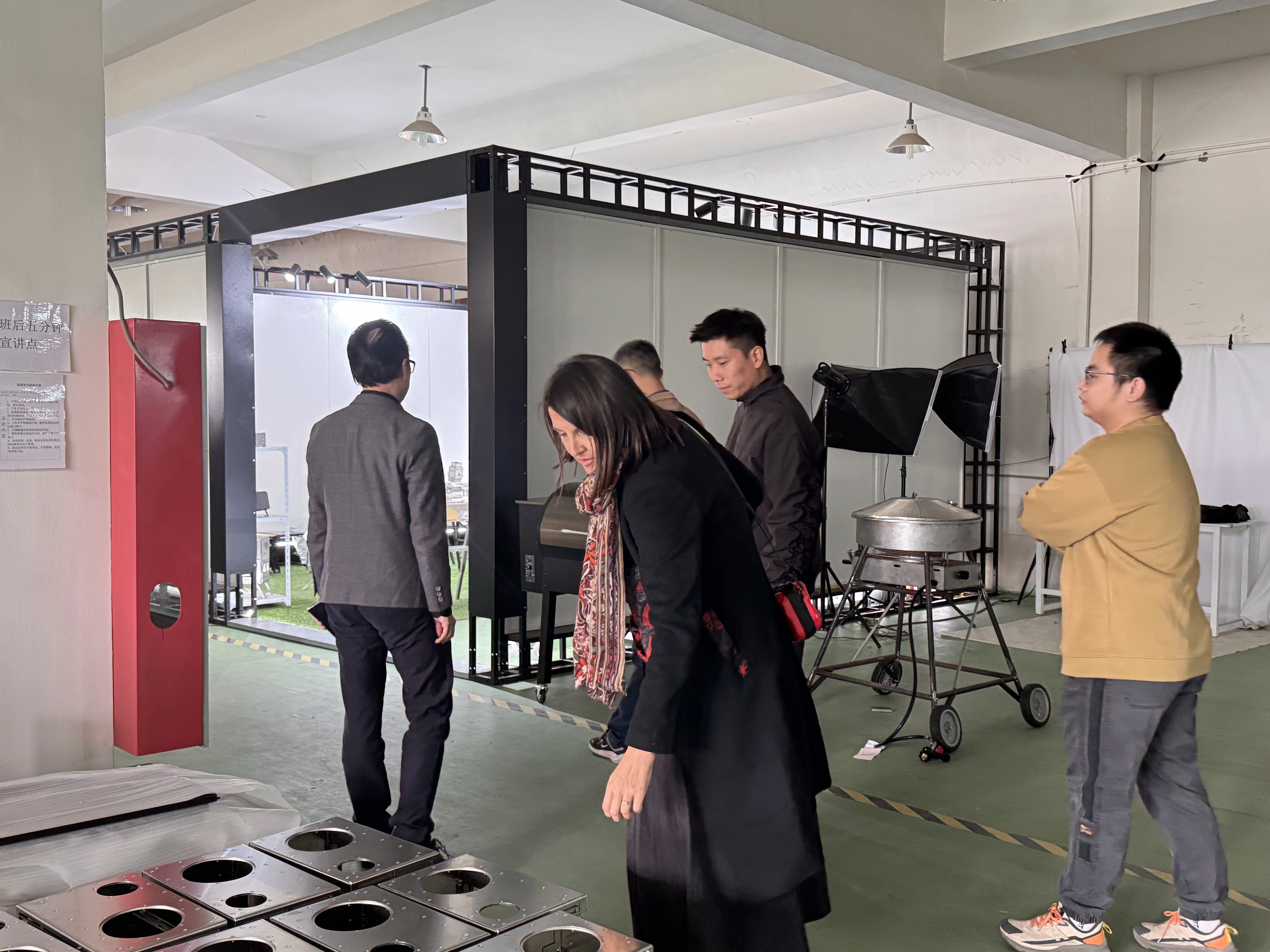 Delegatie van Canadese outdoormerken bezoekt Tuoshenghe Delegatie van Canadese outdoormerken bezoekt Tuoshenghe