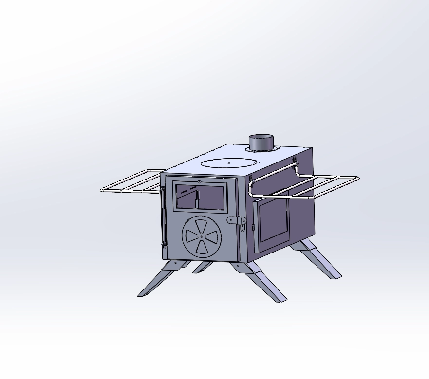INBESTCAMP maakt een partij tentkachels van roestvrij staal 304 op maat voor een Iraakse klant INBESTCAMP maakt een partij tentkachels van roestvrij staal 304 op maat voor een Iraakse klant