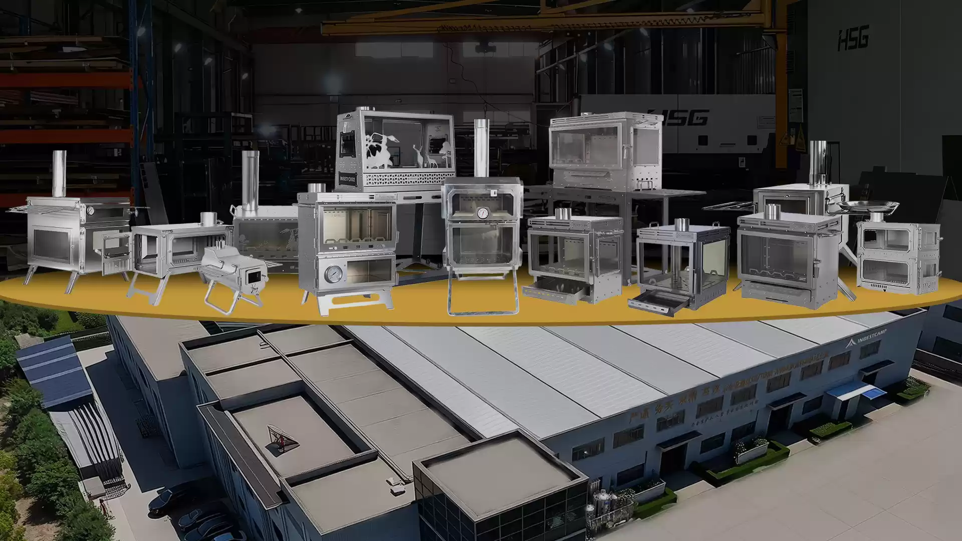 Fabrikant van houtkachels voor buitenactiviteiten zoals kamperen en verwarming.