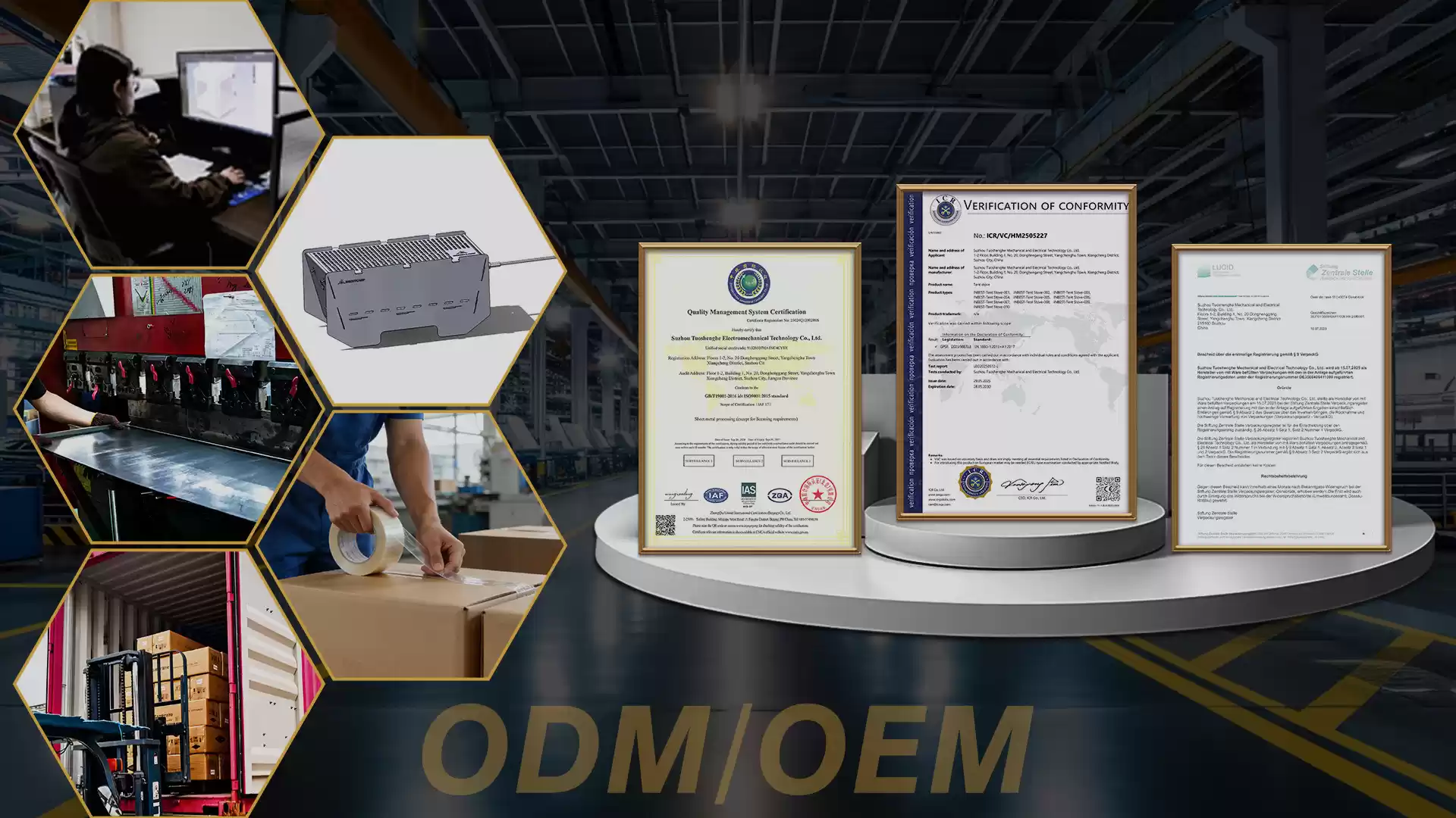 Fabrikant van outdooruitrusting gevestigd in China