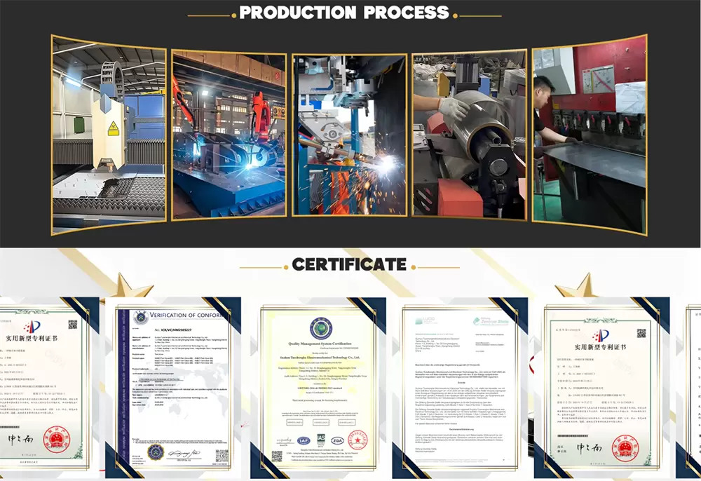 Productieproces van tentkachels Productieproces van tentkachels