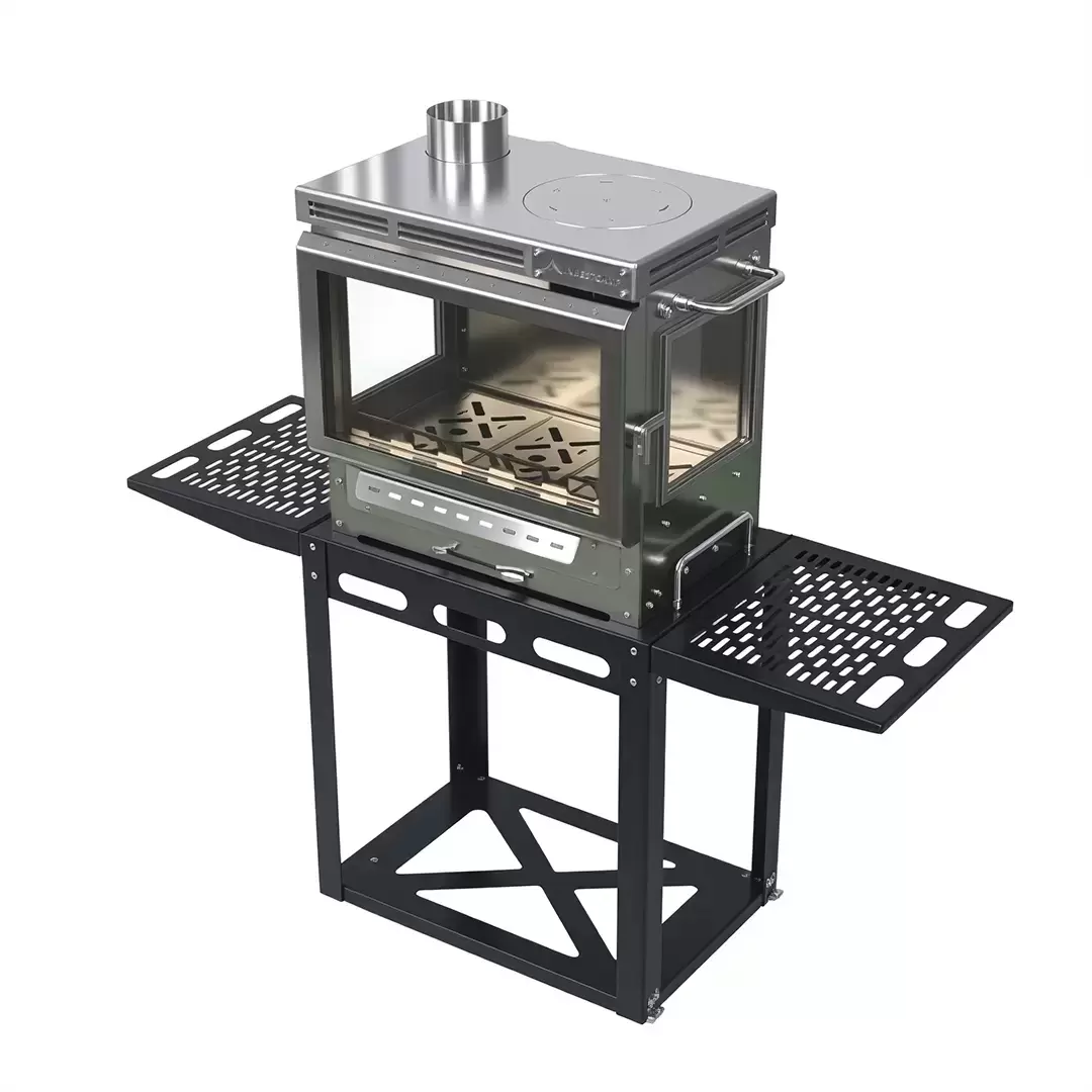 Van ontwerp tot levering: draagbare kampeertentkachel (ODM) voor outdoormerken.