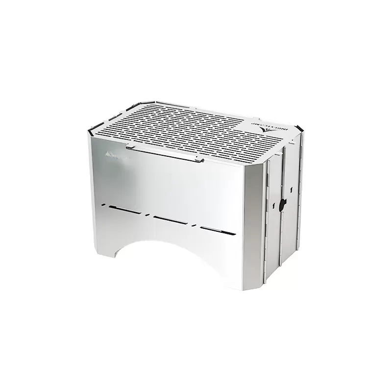 Innovatieve campingbarbecue