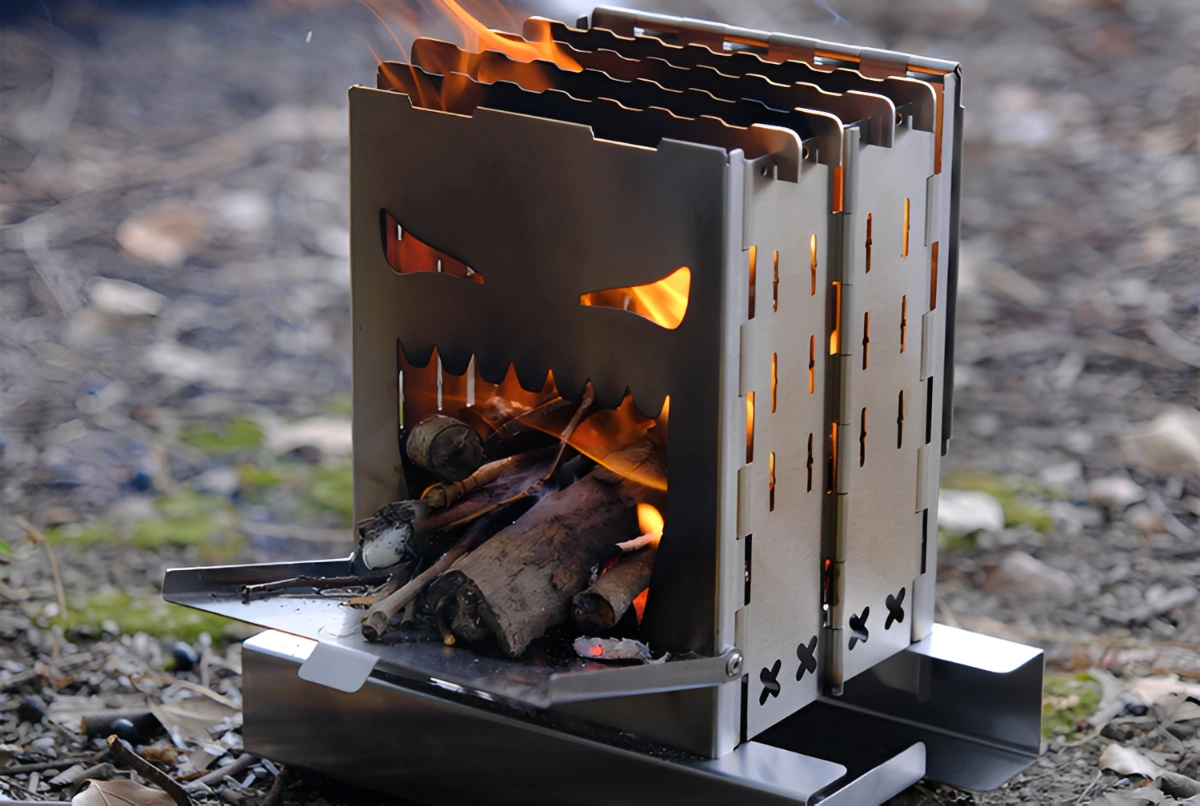 Opvouwbare mini-campingkachel
