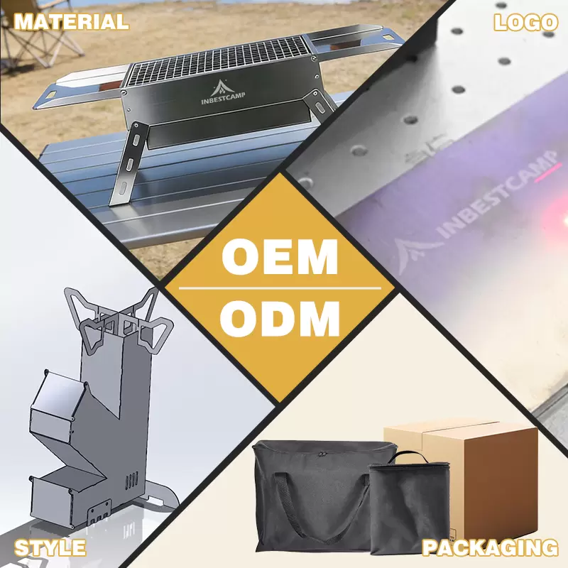 Factory Direct draagbare houtkachel OEM ODM voor distributeurs