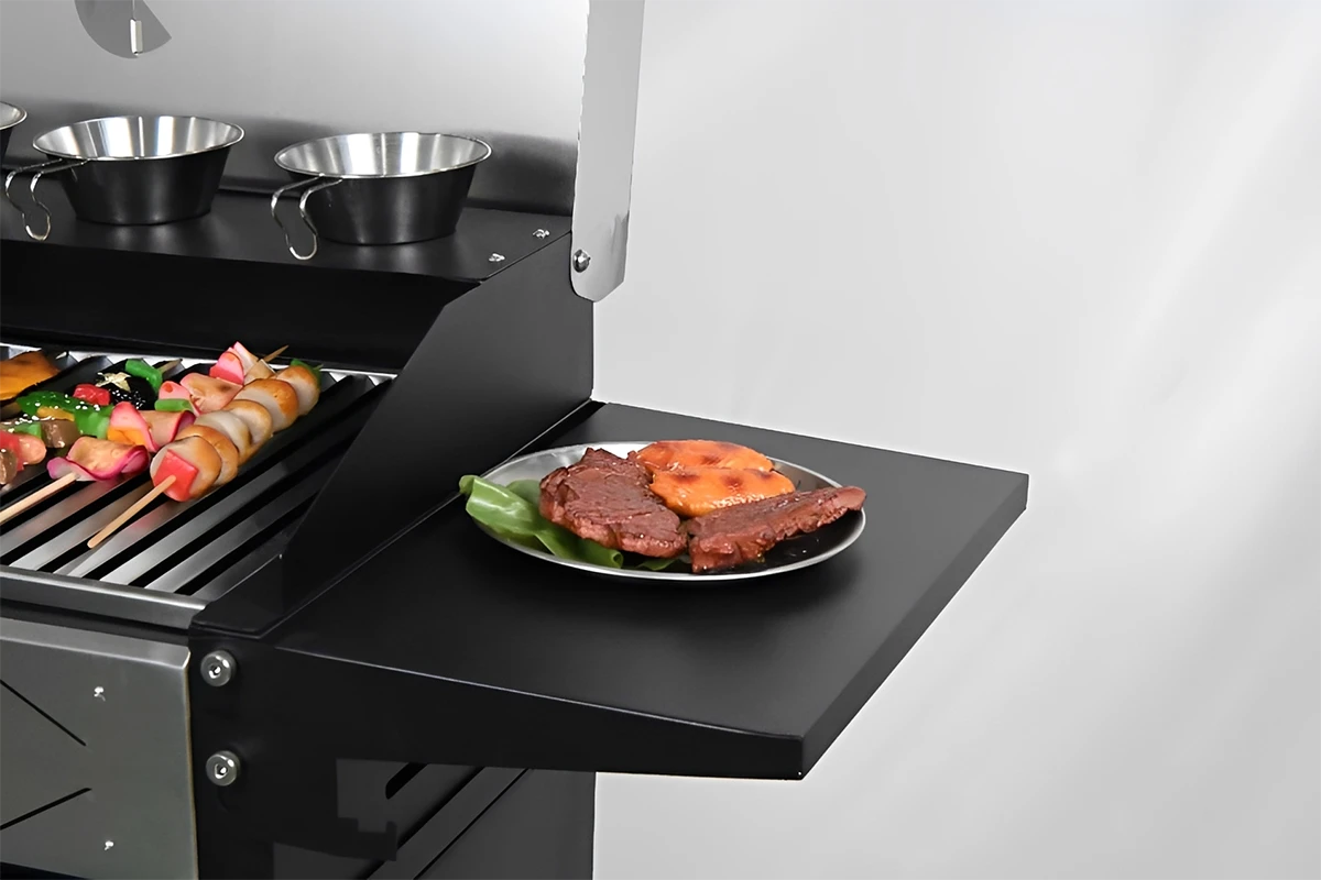 Achtertuin Houtskoolgrill Achtertuin houtskoolgrill